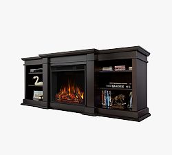 Reedley Electric Fireplace Media Cabinet (72")