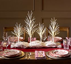Lit Twinkling Twig Centerpiece