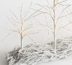 Lit Twinkling Twig Centerpiece