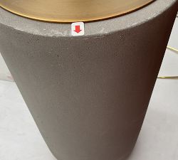 Open Box: Arvin Table Lamp - Gray &amp; Antique Brass