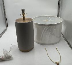 Open Box: Arvin Table Lamp - Gray &amp; Antique Brass