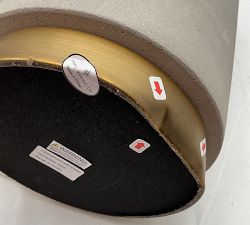 Open Box: Arvin Table Lamp - Gray &amp; Antique Brass