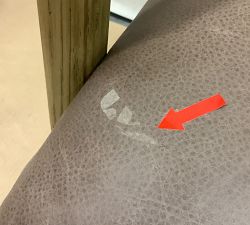 Open Box: Flinton Leather Desk Chair - Palermo Cigar