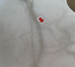 Open Box: Windham Alabaster Dome Pendant (12" Diam) - Bronze