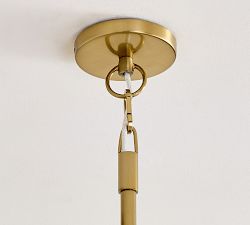 Windham Glass Round Chandelier (30"-42")