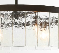 Windham Glass Round Chandelier (30"-42")
