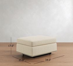 Carlisle Glider Ottoman (34")