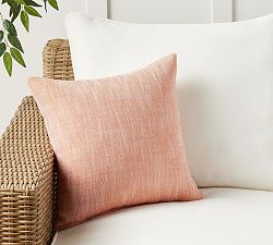 Open Box: Performance Slub Outdoor Pillow (18") - Citrus