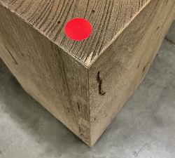 Open Box: Fia Square Coffee Table (55") - Rustic Wormwood Oak