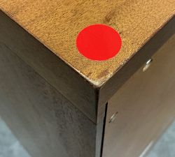 Open Box: Reed Modular Bar Closed Cabinet Base (18") - Antique Umber