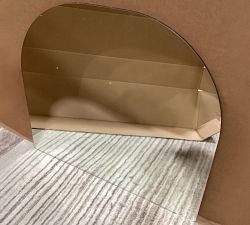 Open Box: Rienne Frameless Arch Mirror (36" x 40")