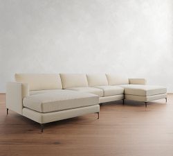Jake Double Chaise Sectional (143"&ndash;163")