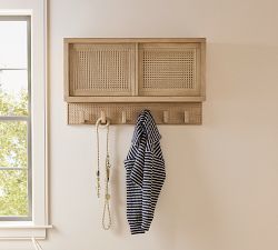 Marina Cane Wall Shelf (36")