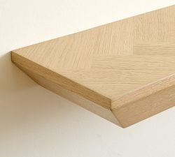 Blair Herringbone Floating Shelf (36"-48")