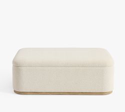 Lawton Upholstered Storage Ottoman (52")