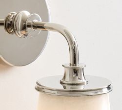 Hayes Alabaster Single Sconce (11")