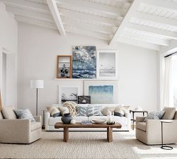 Delaney Marble Floor Lamp (65")