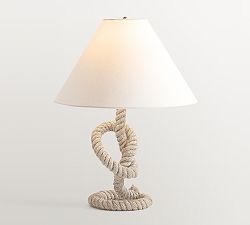 Huck Rope Table Lamp (23")