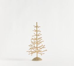 LoveShackFancy Gold Glitter Tree