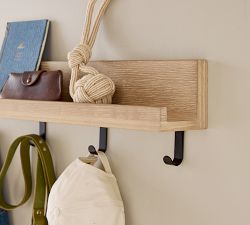 Newport Shelf With Hooks (36")