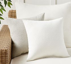 Sunbrella® Recycled Diamond Outdoor Pillow