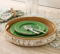 Cabana Outdoor Melamine Dinner Plates - Set of 4