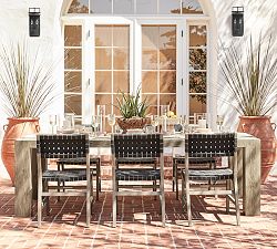Get the Look: Rockport Rectangular Outdoor Dining Table (96") + Abbott Chair Set