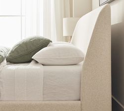 Layton Upholstered Sleigh Bed