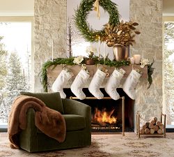 Mink Faux Fur Stocking
