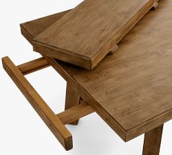 Rustic Farmhouse Extendable Dining Table (77"-102")