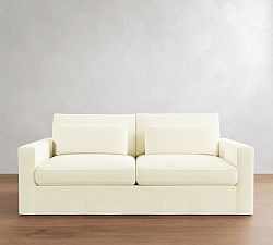 Westwood Square Arm Deep Seat Slipcovered Sleeper Sofa (58"&ndash;89")