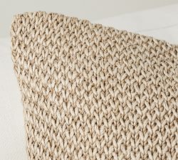 Stonewashed Handknit Pillow Cover