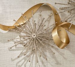 Glitter Starburst Ornament