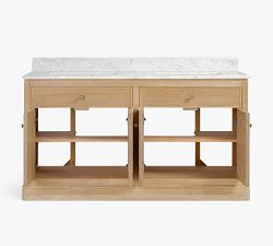 Leah Heirloom Double Sink Vanity (60")