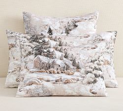 Rustic Lodge Flannel Duvet Cover