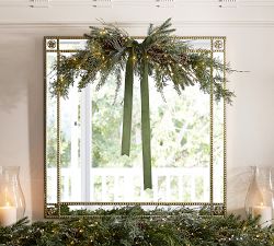 Nina Beaded Corner Mirror
