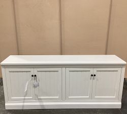 Open Box: Aubrey Storage Cabinet Console (72") - Dutch White
