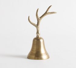 Antler Brass Bell