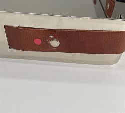 Open Box: Leather Belt Buckle Tray - Multi