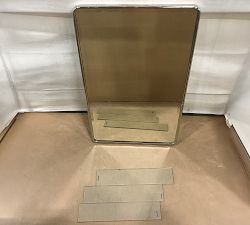 Open Box: Vintage Inset Medicine Cabinet (21"W x 34"H) - Polished Nickel