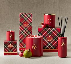 Stewart Plaid Scent Collection - Cranberry Pomegranate