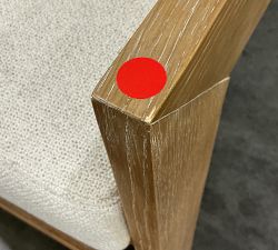 Open Box: Modern Farmhouse Counter Stool (26") - Performance Boucle Oatmeal, Fog