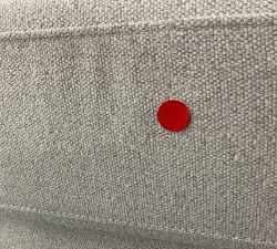 Open Box: Remmy Swivel Chair (39") - Heathered Chenille Pebble