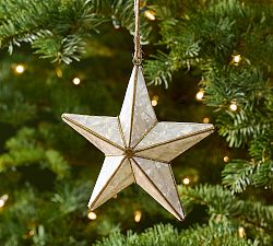 Silver Star Ornament