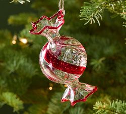 Glass Candy Ornament