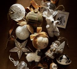 Clear Glass Ornament