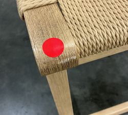 Open Box: Fenton Woven Counter Stool (25") - Seadrift