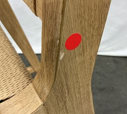Open Box: Fenton Woven Counter Stool (25") - Seadrift
