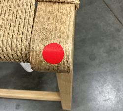 Open Box: Fenton Woven Counter Stool (25") - Seadrift