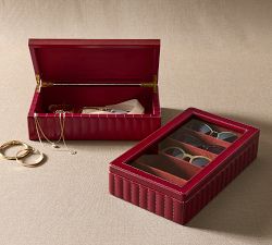 Finley Leather Sunglass Case